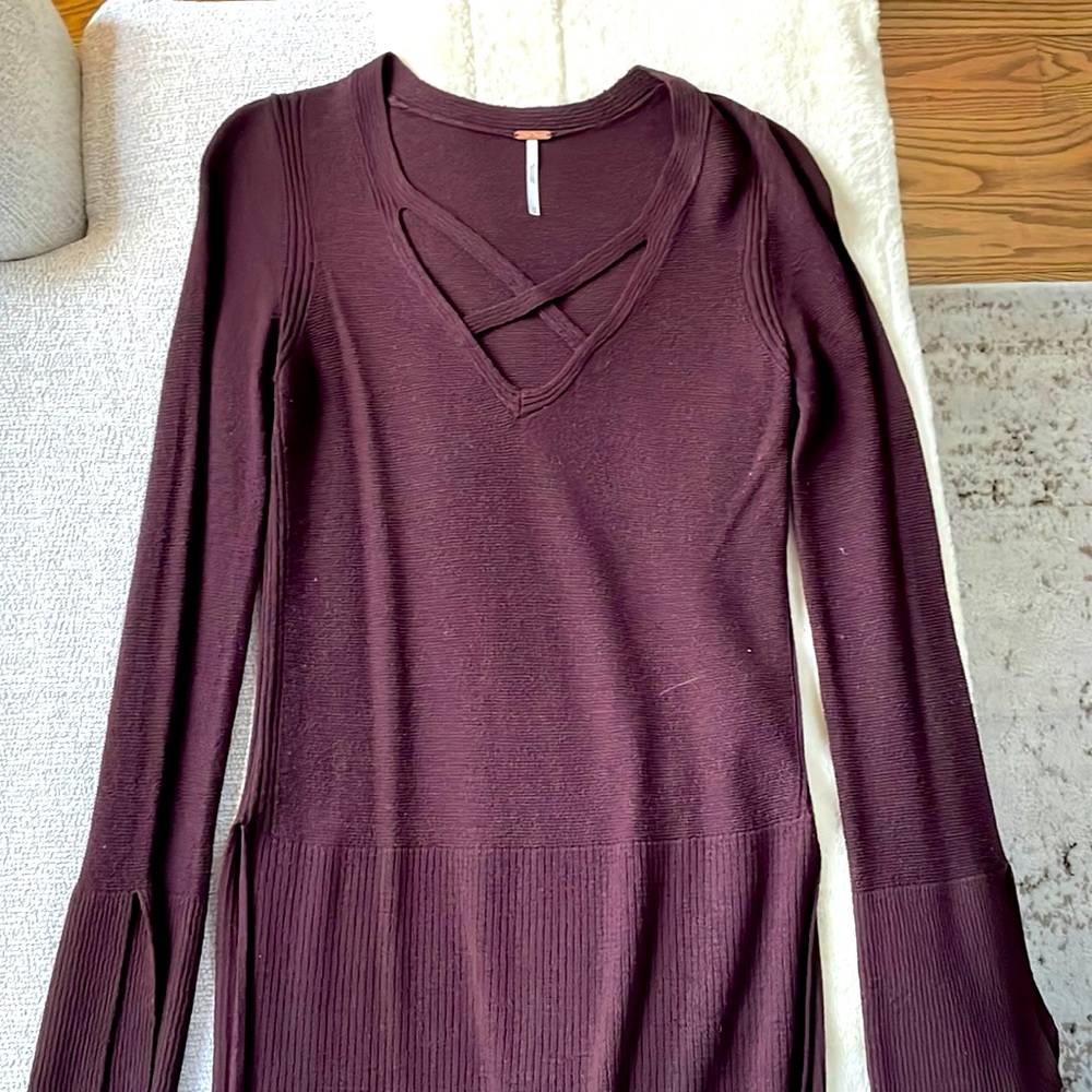 Free people. Sweater dress.